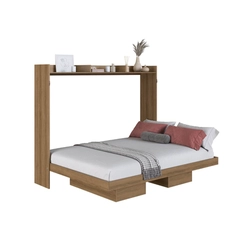Cama Casal Art in Móveis CH1140 Mel SE