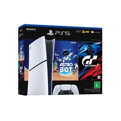 Console Video Game Playstation PS5 Edição Digital CFI-2114B com Controle Sem Fio Branco