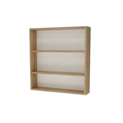 Conjunto de Banheiro Estilare Sem Cuba CNJ4012 4 Portas Carvalho/Verde SE