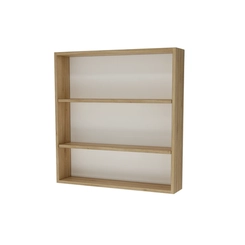 Conjunto de Banheiro Estilare Com Cuba CNJC4012 4 Portas Carvalho/Verde SE