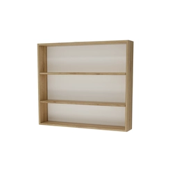 Conjunto de Banheiro Estilare Com Cuba CNJC4033 4 Portas Carvalho/Branco SE