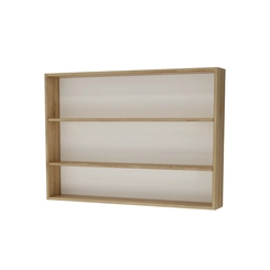 Conjunto de Banheiro Estilare Sem Cuba CNJ4036 4 Portas Carvalho/Verde SE