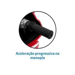Moto Elétrica Infantil Speed GT Bandeirante 2923 Preto/Vermelho