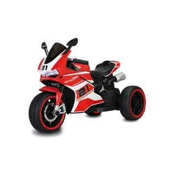 Moto Elétrica Infantil Speed GT Bandeirante 2923 Preto/Vermelho