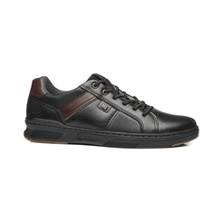 Sapatênis Masculino Pegada 110605-07 Preto/Brown
