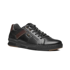 Sapatênis Masculino Pegada 110605-07 Preto/Brown