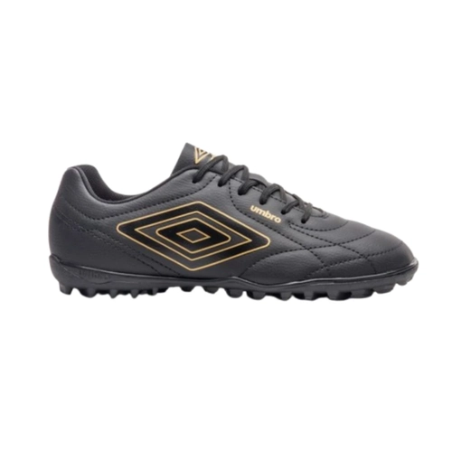 Chuteira Society Masculino Umbro Class Footballer Preto/Dourado