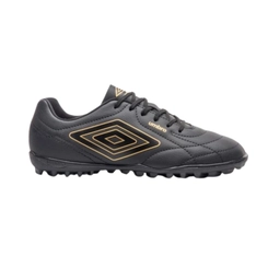 Chuteira Society Masculino Umbro Class Footballer Preto/Dourado