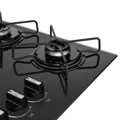 Cooktop 5 Bocas Mesa de Vidro Consul CD075BEUNA Preto Bivolt