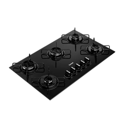 Cooktop 5 Bocas Mesa de Vidro Consul CD075BEUNA Preto Bivolt