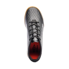 Chuteira Futsal Masculino Umbro X-Diamond Preto/Cinza