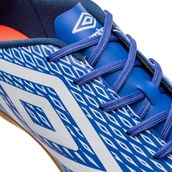 Chuteira Futsal Masculino Umbro X-Diamond Azul Royal/Branco