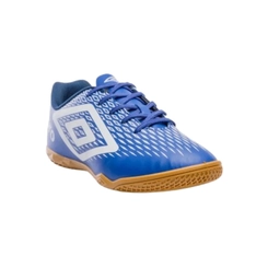 Chuteira Futsal Masculino Umbro X-Diamond Azul Royal/Branco