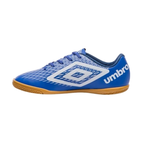 dimooU・x・U Chuteira Futsal Masculino Umbro X-Diamond Azul Royal/Branco