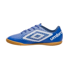 Chuteira Futsal Masculino Umbro X-Diamond Azul Royal/Branco