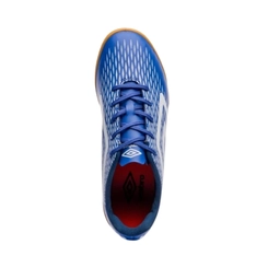 Chuteira Futsal Masculino Umbro X-Diamond Azul Royal/Branco