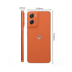 Smartphone Motorola G06 128GB 4GB RAM Tela 6.9" Câmera 50MP e Selfie 8MP Laranja