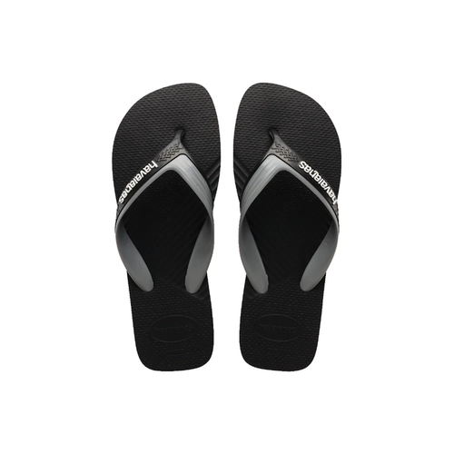 Chinelo Masculino Havaianas Dual 4145602 Preto Cinza