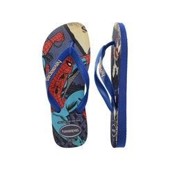 Chinelo Masculino Homem-Aranha e Venom Havaianas 4147012 Azul Naval