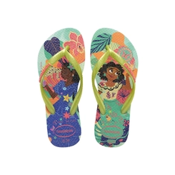 Chinelo Infantil Menina Havaianas Encanto Verde Matcha