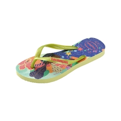 Chinelo Infantil Menina Havaianas Encanto Verde Matcha