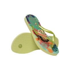 Chinelo Infantil Menina Havaianas Encanto Verde Matcha