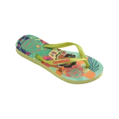 Chinelo Infantil Menina Havaianas Encanto Verde Matcha