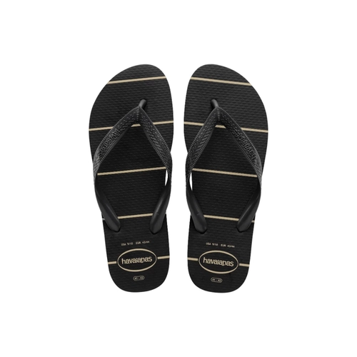 Chinelo Havaianas Linhas Masculino Preto