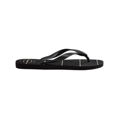 Chinelo Havaianas Linhas Masculino Preto