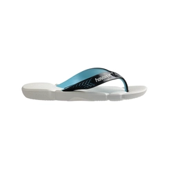 Chinelo Havaianas Masculino Branco/Preto/Azul