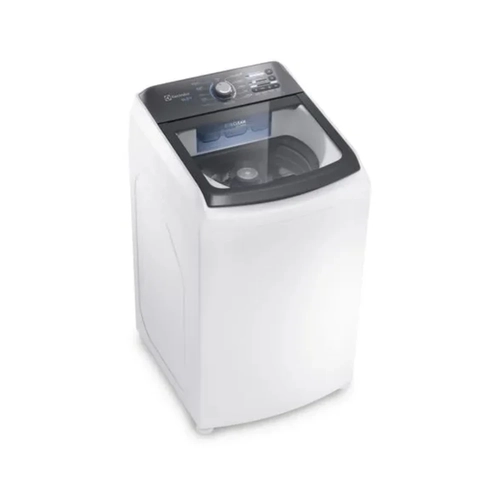 Máquina de Lavar 14,5kg Cesto Inox Electrolux LEE15 Branco