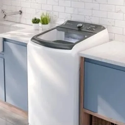 Máquina de Lavar 14,5kg Cesto Inox Electrolux LEE15 Branco