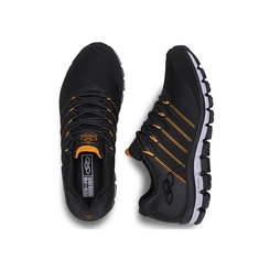 Tênis Masculino Olympikus Dynamic Preto/Laranja