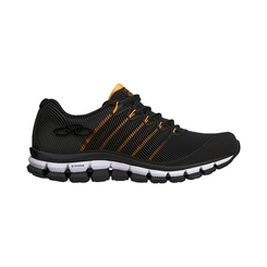 Tênis Masculino Olympikus Dynamic Preto/Laranja
