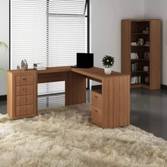 Estante Tecno Mobili 5 Prateleiras ME4132.0003 Amêndoa