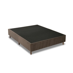 Conjunto Colchão de Molas + Box Casal Kappesberg Inverno/Verão 56x138x188cm Marrom
