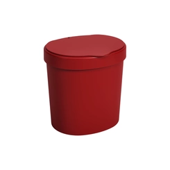 Lixeira Coza Basic 2,5L Vermelho