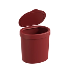 Lixeira Coza Basic 2,5L Vermelho