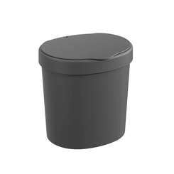 Lixeira Coza Basic 2,5L Cinza