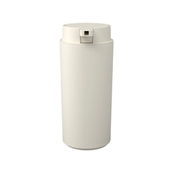 Porta Sabonete Líquido Coza 290ml Serene Cinza Claro