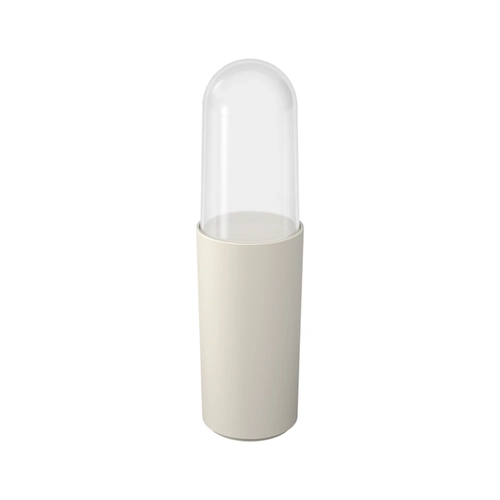 Porta Escova de Dente Coza Serene Cinza Claro