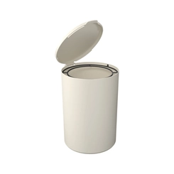 Lixeira Coza Serene 5L Cinza Claro