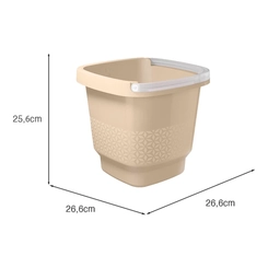 Balde 8,5L Uz Capuccino