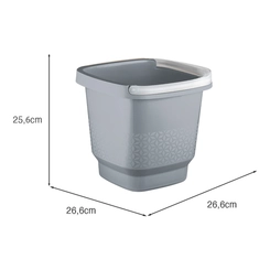 Balde 8,5L Uz Cinza