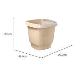 Balde 12L Uz Capuccino
