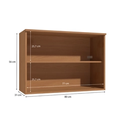 Aéreo 80cm Kappesberg T732 2 Portas Canela