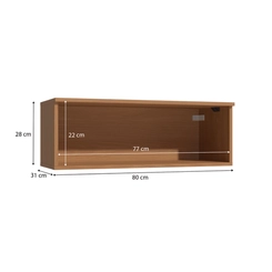 Aéreo 80cm Kappesberg T735 1 Porta Canela