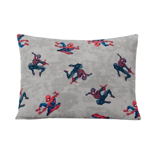 Travesseiro Hedrons Homem-Aranha Cinza