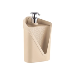 Dispenser para Detergente e Esponja Click Uz Capuccino