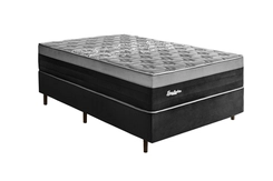 Conjunto Colchão de Molas + Base Box Casal Gazin Llos Andes